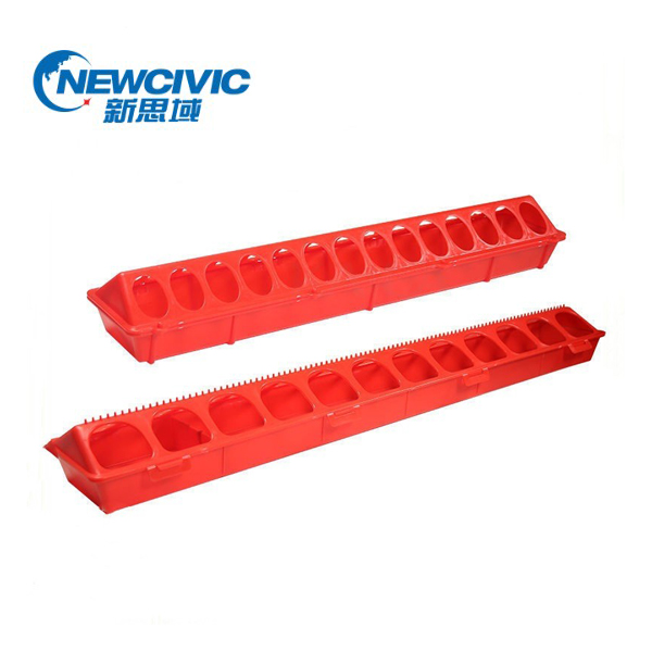 Long Chick Feeding Trough