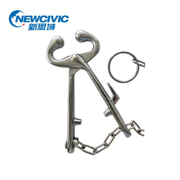 Bull holder with chain